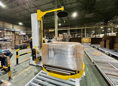 SCG – TCPB Automatic wrapping+Conveyor line