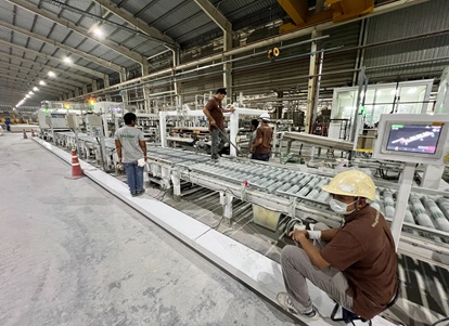 Wood Automatic packing line